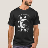 T-shirt J'Ai Éclaté À L'Éclipse Solaire 2024 (Devant)