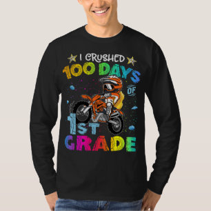 T-shirt J'Ai Écrasé 100 Jours De 1Ème Classe Vélo De Premi