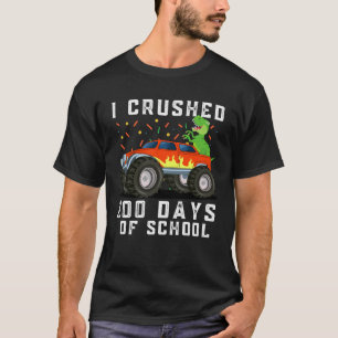 T-shirt J'ai écrasé 100 Jours de Monster camion de l'école