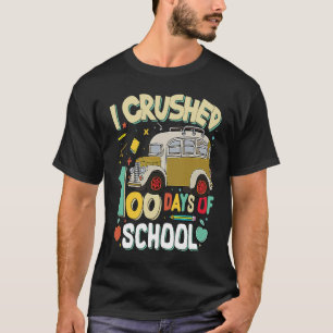 T-shirt J'Ai Écrasé 100 Jours D'École