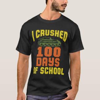 T-shirt J'ai écrasé 100 jours d'école