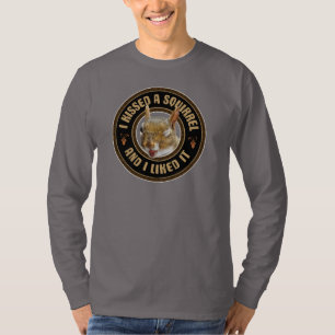 T-shirt J'ai embrassé un écureuil - drôle de parodie