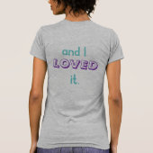 T-shirt J'ai embrassé un Jonas ? ! (Dos)