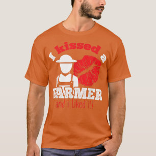 T-shirt J'ai embrassé un paysan et je l'ai aimé T w Lips &