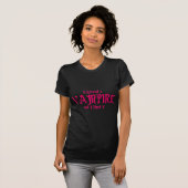 T-shirt J'ai embrassé un vampire et je l'ai aimé (Devant entier)