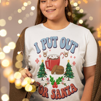 T-shirt J'Ai Émis Pour Père Noël