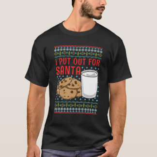 T-shirt J'Ai Émis Pour Père Noël | Cooki laide de Noël