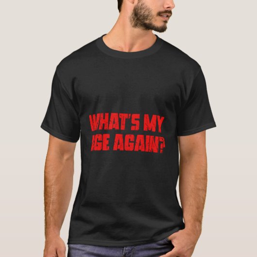 T-shirt J'Ai Encore Mon Âge Punk (Devant)