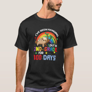 T-shirt J'Ai Été En Train D'Étudier Pendant 100 Jours.