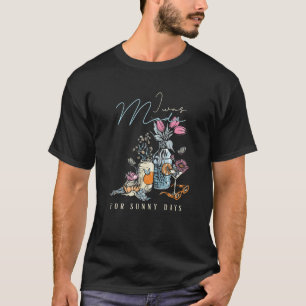 T-shirt J'ai été fait pour les jours ensoleillés Été Prin