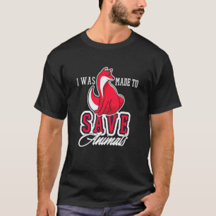 T-shirt J'ai été fait pour sauver les animaux Droits des