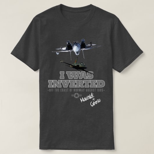 T-SHIRT J'AI ÉTÉ INVERSÉ (Design devant)