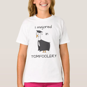 T-shirt J'ai été majoré dans Tomfoolery Goose Kids