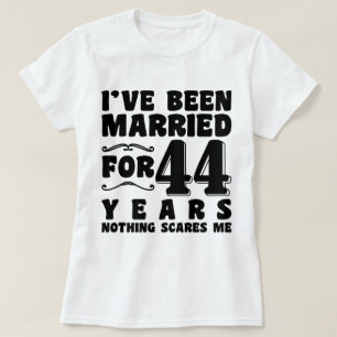 T-shirt J'ai été marié pendant 44 ans Couple assorti