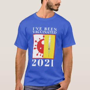 T-shirt J'ai été vacciné pour le 19 novembre 2021