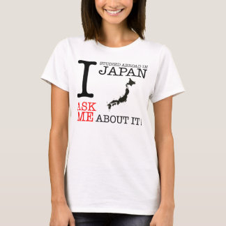 T-shirt J'ai étudié à l'étranger au Japon !
