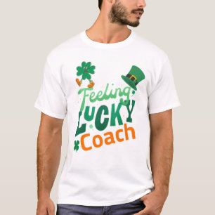 T-shirt J'ai eu de la chance d'être l'entraîneur de la fêt
