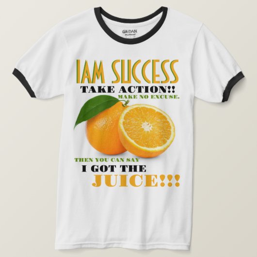 T-SHIRT J'AI EU LE JUS (Design devant)