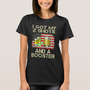 T-shirt J'Ai Eu Mes Deux Chaussures Et Un Vaccin Drôle Boo