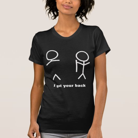 T-shirt J'ai eu ton dos (Devant)