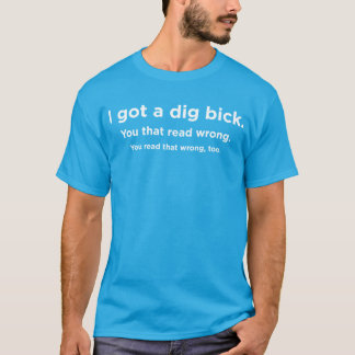 T-shirt J'ai eu un coup de pied