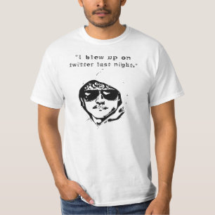 T-shirt J'ai explosé sur le gazouillement