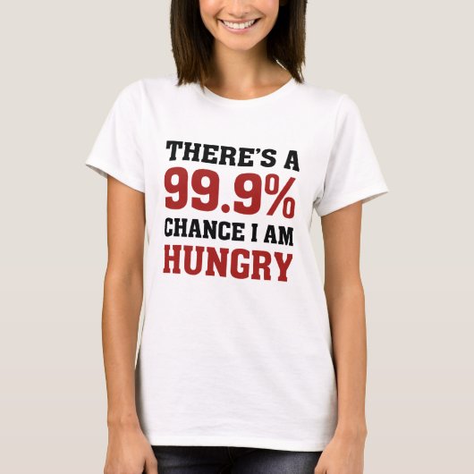 T-shirt J'ai faim (Devant)