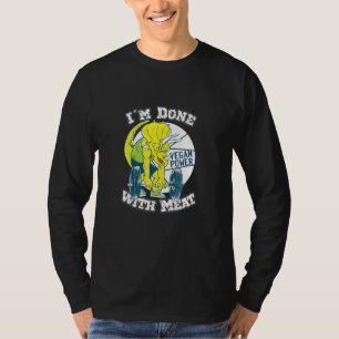 T-shirt J'Ai Fait Avec Viande Vegan Power Vegitarier Vegan