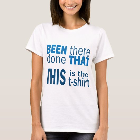 T-shirt J'Ai Fait Ça (Devant)