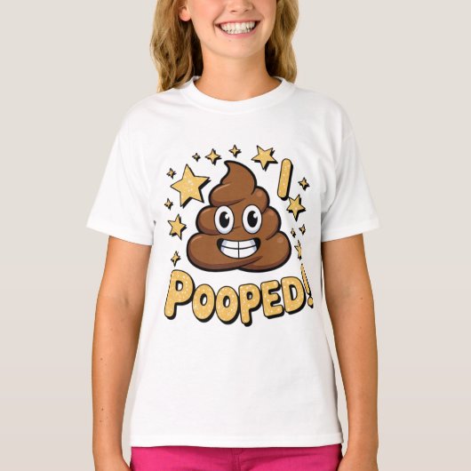 T-shirt J'ai fait caca (Devant)