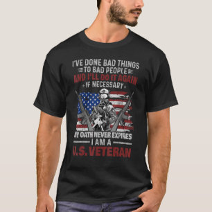T-shirt J'Ai Fait De Mauvaises Choses Aux Mauvais Gens Nou