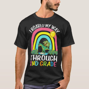 T-shirt J'Ai Fait Du Roulage À Travers Le Dinosaure De 2E
