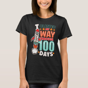 T-shirt J'Ai Fait Un Coup De Feu Pendant 100 Jours D'Ensei