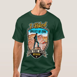 T-shirt J'ai fait une randonnée dans la vague de feu à Val