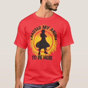 T-shirt J'Ai Fait Venir Mon Anime, Femme Mens Anime, Maman