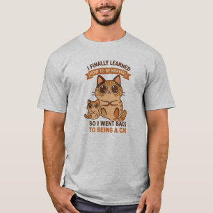 T-shirt J'ai finalement appris à être normal alors je suis