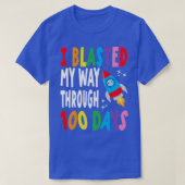 T-shirt J'Ai Frappé Mon Chemin À Travers 100 Jours Classiq (Design devant)