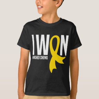 T-shirt J'Ai Gagné Chemo Children Cancer Survivante