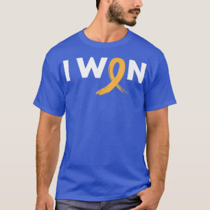 T-shirt J'ai gagné contre le survivant du cancer de l'enfa