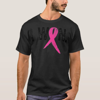 T-shirt J'Ai Gagné Le Survivant Du Cancer Du Sein, Le Cert
