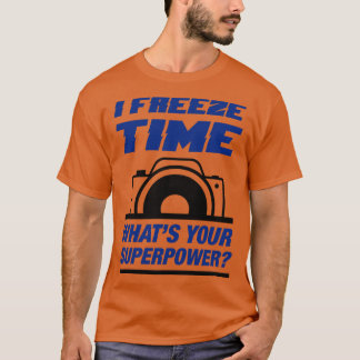 T-shirt J'ai gelé le temps