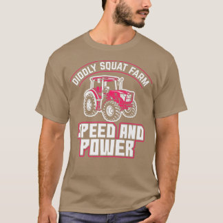 T-shirt J'Ai Gêné La Vitesse De La Ferme Et Le Tracteur D'