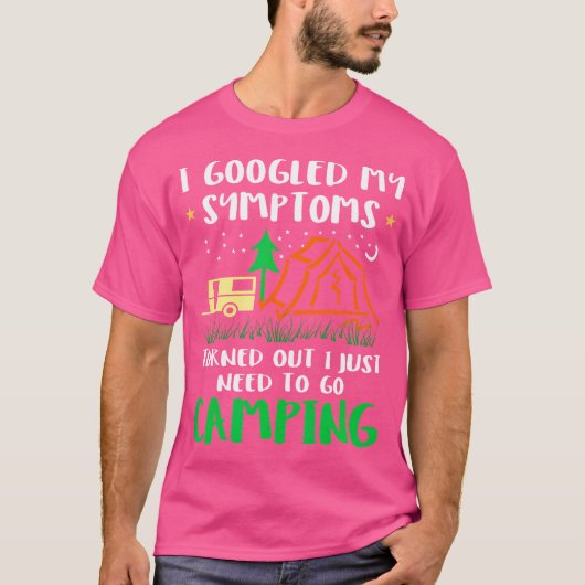 T-shirt J'Ai Googlé Mes Symptômes Il S'Est Avéré Que J'Ava (Devant)