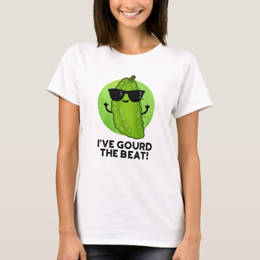 T-shirt J'Ai Gourd The Beat Funny Veggie Pun (Devant)