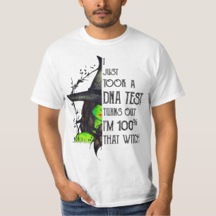 T-shirt J'Ai Juste Pris Un Test D'ADN Il S'Avère Que Je Su