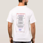 T-shirt J'ai la fibromyalgie (Dos)