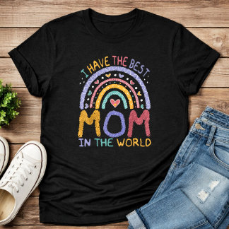 T-shirt J'ai la meilleure maman du monde Fête des mères