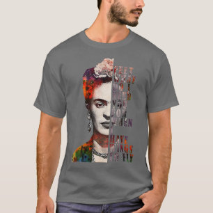 T-shirt J'Ai L'Aile De Voler Frida Kahlo Women Empowerment