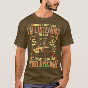 T-shirt J'Ai L'Air De Vous Écouter Dans Ma Tête, Je M'Écou