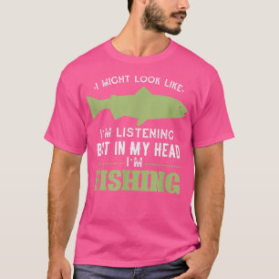 T-shirt J'Ai L'Air D'Écouter, Mais Dans Ma Tête, Je Suis